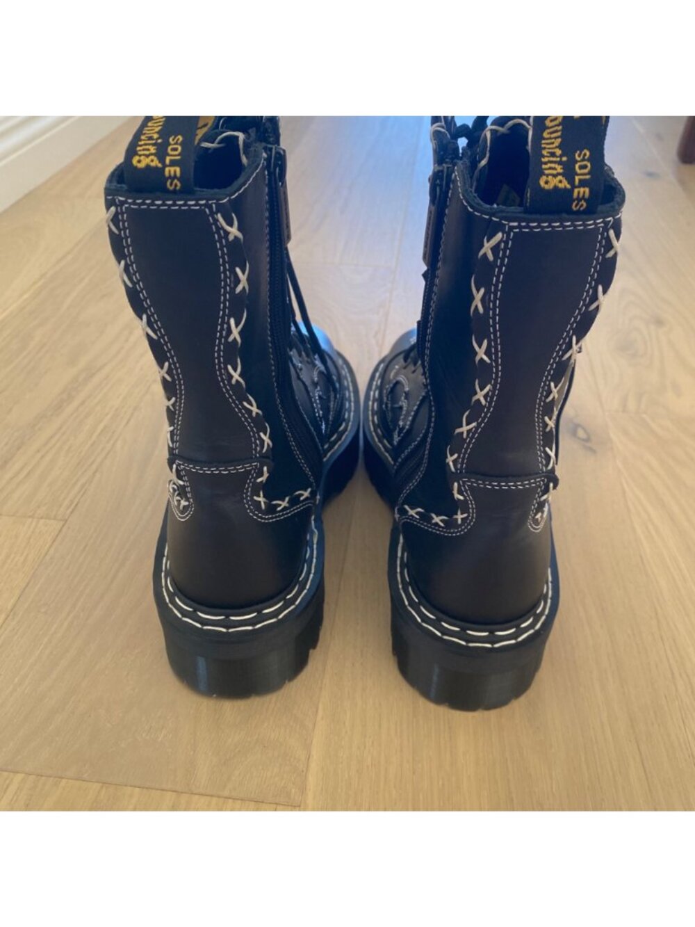 Dr. Martens Jadon Hi Gothic Americana Boots Shoes Platform - Picture 10 of 14
